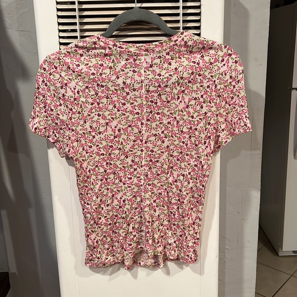 Michael Stars Floral Tee - Picture 2 of 3